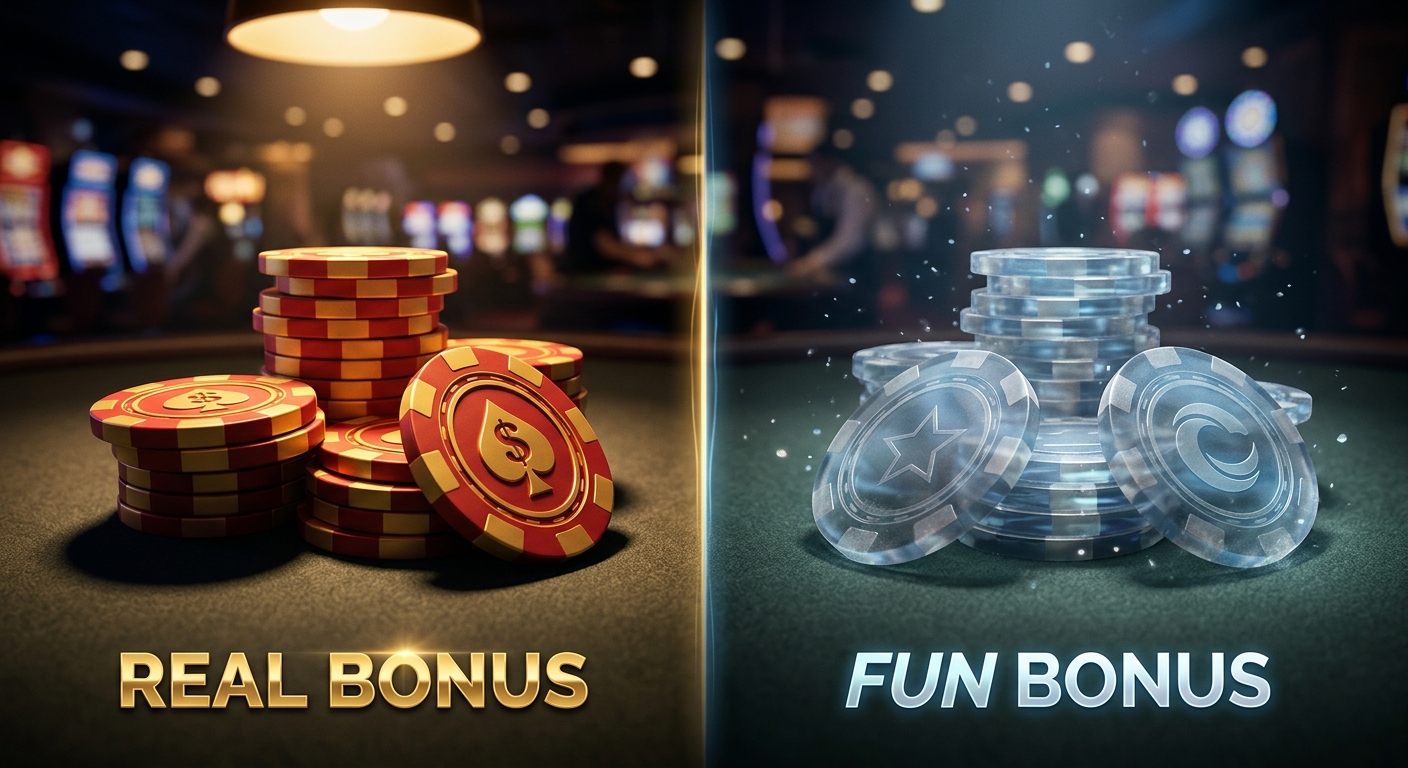 Differenza tra Fun Bonus e Real Bonus - free spin senza deposito immediato senza documenti